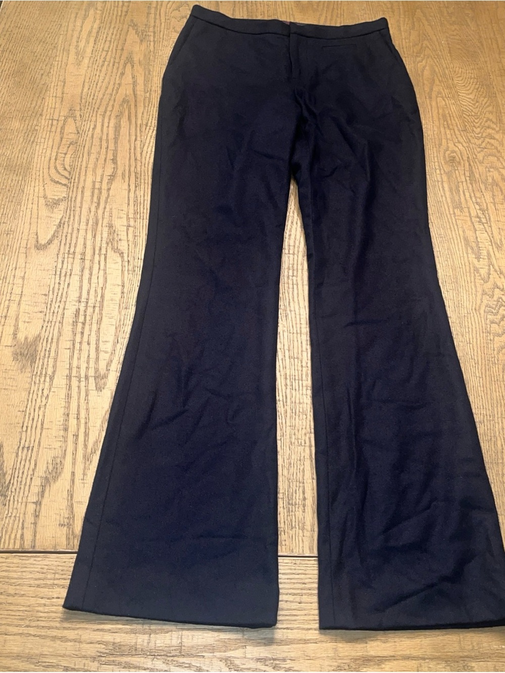 Vintage Ralph Ralph Lauren Pants Women’s Navy Blue Wool Blend Sz 6 Bootcut